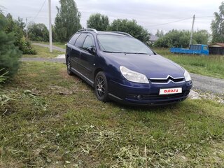 2007 Citroen C5 I Рестайлинг, синий, 430000 рублей, вид 2