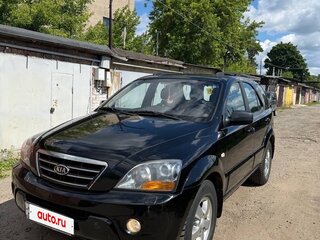 2008 Kia Sorento I Рестайлинг, чёрный, 1200000 рублей, вид 1