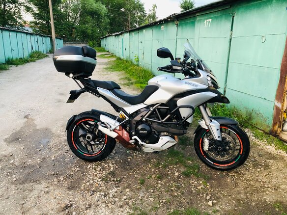 2013 Ducati Multistrada 1200, серебристый, 700000 рублей - вид 16
