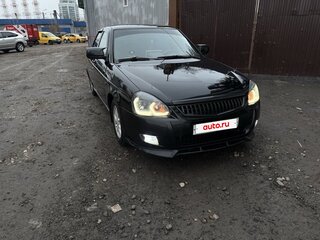 2008 Lada (ВАЗ) Priora I, чёрный, 380000 рублей, вид 3