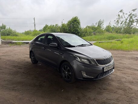 2012 Kia Rio 5-speed III, серый, 419000 рублей, вид 2