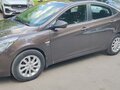 2016 Hyundai Solaris I Рестайлинг, коричневый