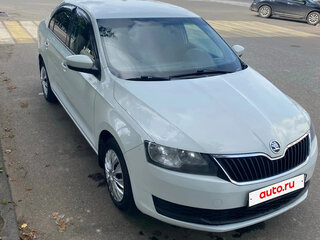 2019 Skoda Rapid I Рестайлинг, белый, 850000 рублей, вид 2