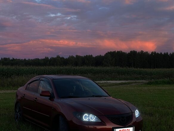 2008 Mazda 3 I (BK) Рестайлинг, красный, 650000 рублей - вид 11