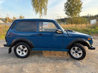 2011 Lada (ВАЗ) 2121 (4x4) I Рестайлинг, синий, 500000 рублей, вид 2