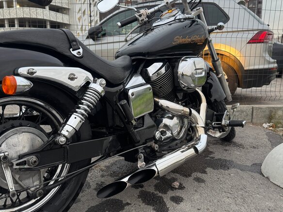 2000 Honda Shadow 400, чёрный, 350000 рублей - вид 7