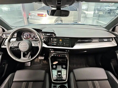 2022 Audi A3 Sportback 35 TFSI IV (8Y), синий, 1680000 рублей, вид 5