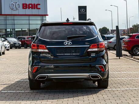 2017 Hyundai Santa Fe III Рестайлинг, чёрный, 2055000 рублей, вид 5