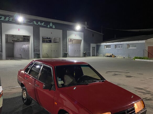 1993 Lada (ВАЗ) 21099, красный - вид 3