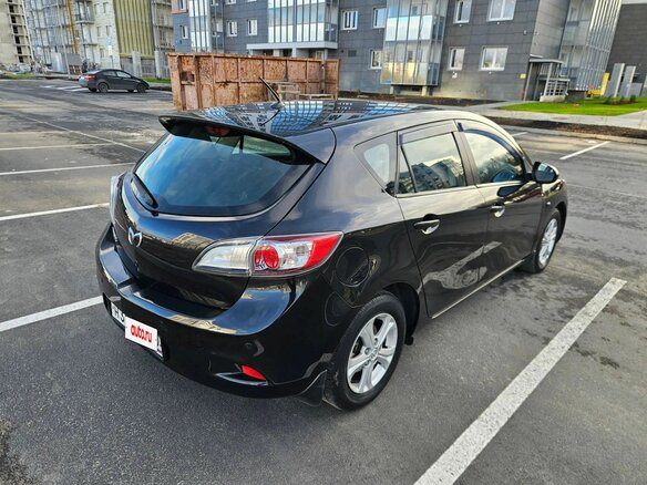 2011 Mazda 3 II (BL) Рестайлинг, чёрный, 990000 рублей - вид 4