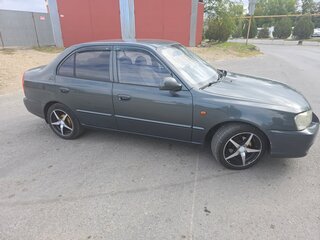 2008 Hyundai Accent ТагАЗ II, серый, 380000 рублей, вид 2