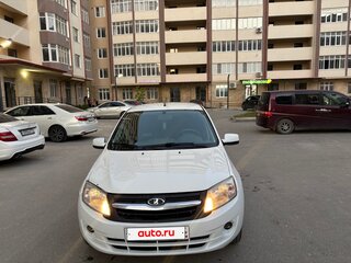 2013 Lada (ВАЗ) Granta I, белый, 430000 рублей, вид 1