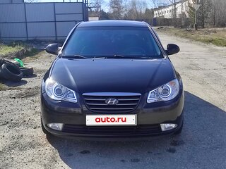 2007 Hyundai Elantra IV (HD), чёрный, 850000 рублей, вид 3