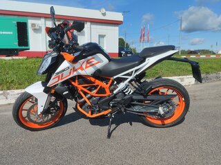 2019 KTM 390 Duke, белый, 405000 рублей, вид 1