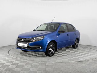 2019 Lada (ВАЗ) Granta I Рестайлинг, синий, 550000 рублей, вид 1