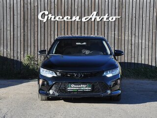 2015 Toyota Camry VII (XV50) Рестайлинг, серый, 1490000 рублей, вид 2