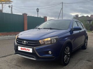 2021 Lada (ВАЗ) Vesta SW Cross I, синий, 1350000 рублей, вид 1