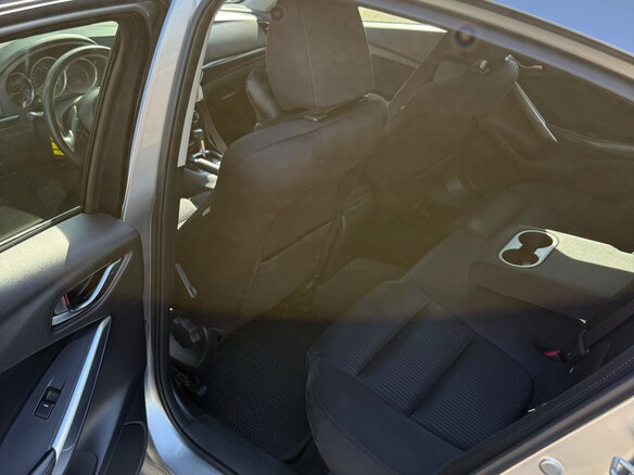 2013 Mazda 6 III (GJ), серебристый, 1200000 рублей - вид 10
