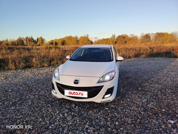 2010 Mazda 3 II (BL), белый, 950000 рублей - вид 3
