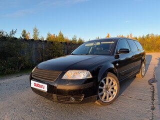 2002 Volkswagen Passat B5 Рестайлинг, чёрный, 550000 рублей, вид 1