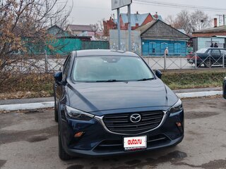 2021 Mazda CX-3 I Рестайлинг, синий, 1970000 рублей, вид 1