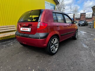 2008 Hyundai Getz I Рестайлинг, красный, 460000 рублей, вид 5