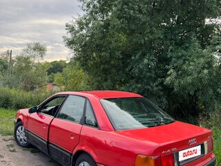 1991 Audi 100 IV (C4), красный, 140000 рублей, вид 5