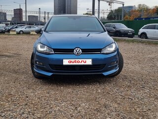 2014 Volkswagen Golf VII, голубой, 1600000 рублей, вид 3