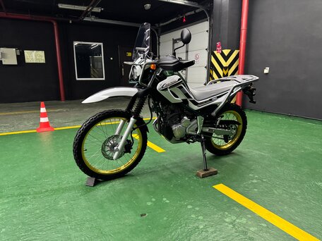 2020 Yamaha XT250 Serow, зелёный, 715000 рублей, вид 4