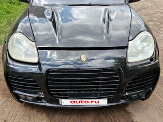 2005 Porsche Cayenne Turbo I (955), чёрный, 650000 рублей, вид 1