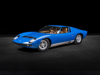 1967 Lamborghini Miura, синий, 100000000 рублей, вид 1