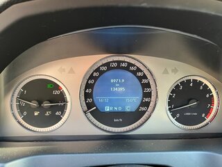 2008 Mercedes-Benz C-Класс 180 Kompressor III (W204), серый, 1300000 рублей, вид 2