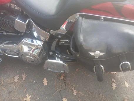 2006 Harley-Davidson Fat Boy, красный, 710000 рублей, вид 5