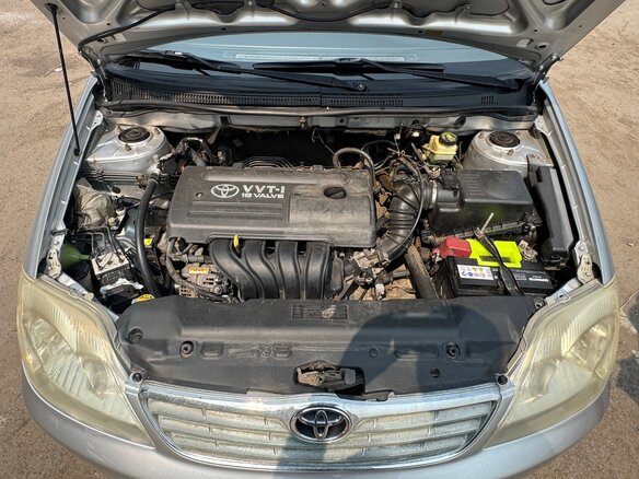 2004 Toyota Corolla IX (E120, E130), серебристый, 510000 рублей - вид 15
