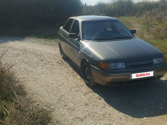 2001 Lada (ВАЗ) 2110, серебристый - вид 1
