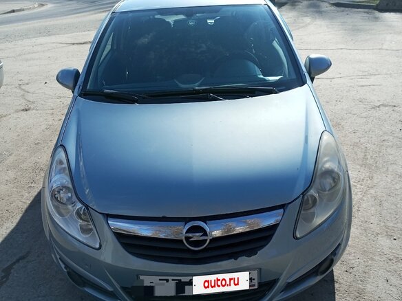 2008 Opel Corsa D, голубой, 370000 рублей