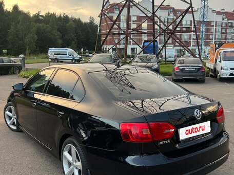 2012 Volkswagen Jetta VI, чёрный, 750000 рублей, вид 4