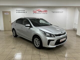 2019 Kia Rio IV, серебристый, 1179000 рублей, вид 3