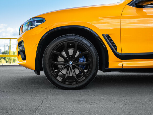 2021 BMW X4 30d II (G02), жёлтый, 4969000 рублей - вид 14