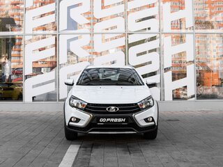 2019 Lada (ВАЗ) Vesta SW Cross I, белый, 1170000 рублей, вид 3