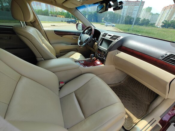 2006 Lexus LS Long 460 L IV, красный, 1250000 рублей - вид 8