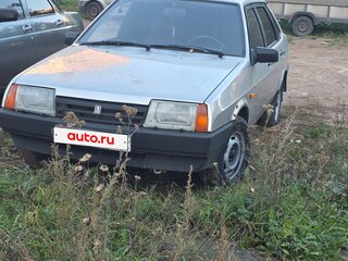 2001 Lada (ВАЗ) 21099, серебристый, 110000 рублей, вид 2