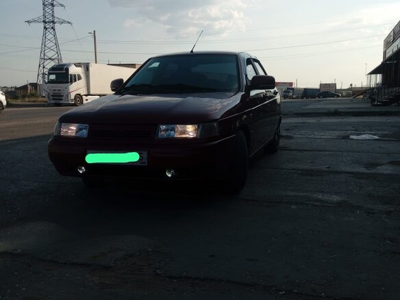 2004 Lada (ВАЗ) 2110, красный, 265000 рублей