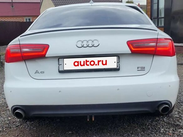2011 Audi A6 IV (C7), белый - вид 2