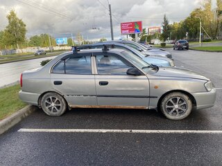 2008 Hyundai Accent ТагАЗ II, бежевый, 249990 рублей, вид 4