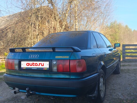 1994 Audi 80 V (B4), зелёный, 255000 рублей - вид 8