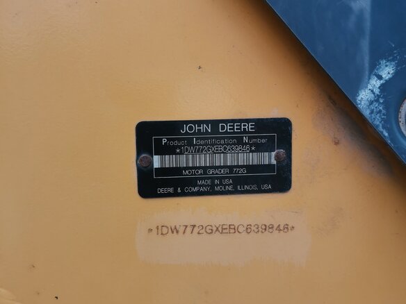 2011 John Deere 772G, жёлтый, 3550000 рублей - вид 4