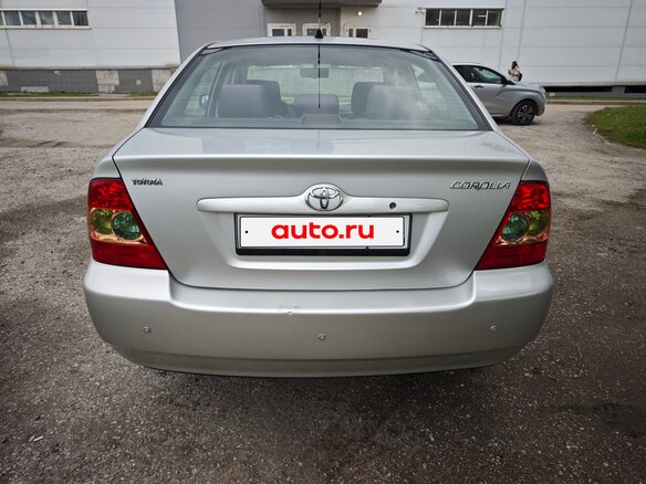 2005 Toyota Corolla IX (E120, E130) Рестайлинг, серебристый, 1090000 рублей - вид 6