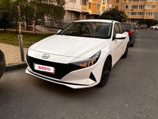 2021 Hyundai Elantra VII (CN7), белый, 2150000 рублей, вид 1