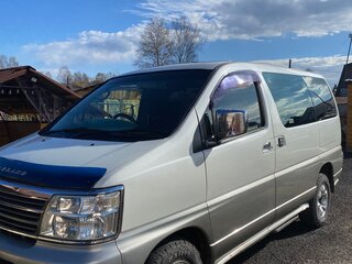 2001 Nissan Elgrand I (E50), белый, 700000 рублей, вид 2